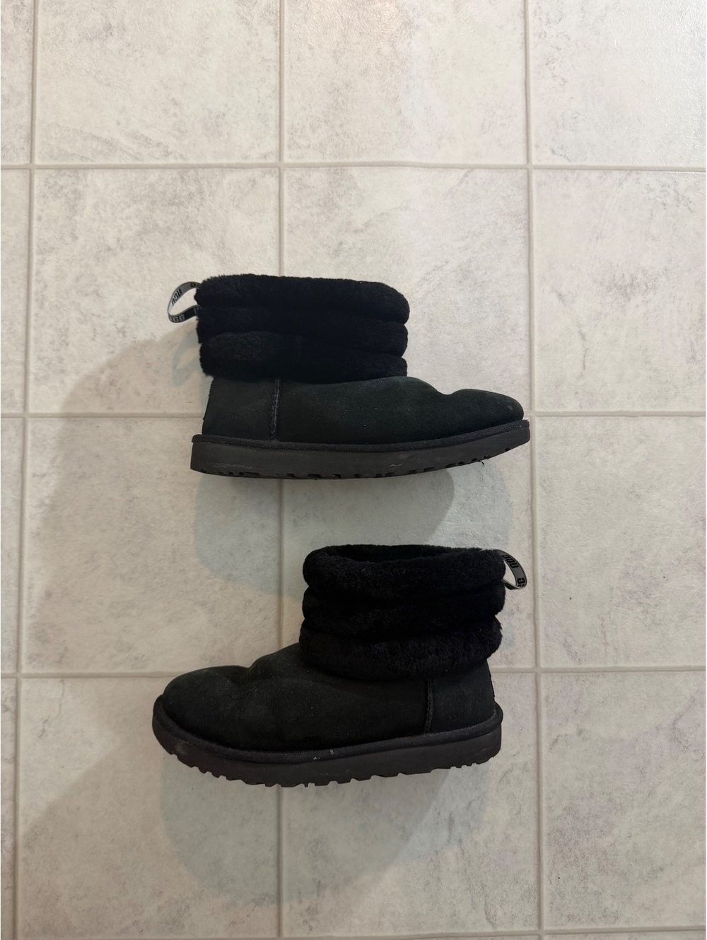 UGG Black Winter Boots Size 8